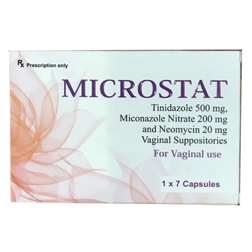 Viên đặt âm đạo MICROSTAT hộp 7 viên