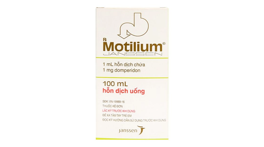Hỗn dịch uống chống nôn Motilium  chai 100ml