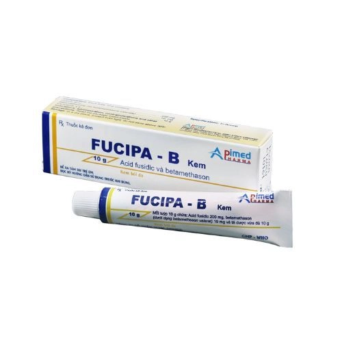 Thuốc bôi da Fucipa-B Apimed hộp 1 tuýp 10g