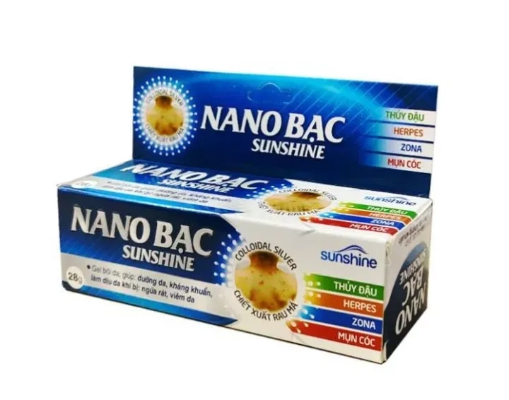 Gel bôi đa năng Nano Bạc Sunshine hộp 1 tuýp 28g