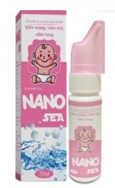 Nước biển sâu Nano Sea Trẻ Em hộp 1 chai 70ml