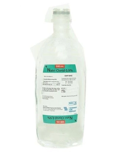 Dung dịch tiêm truyền tĩnh mạch Natri clorid 0.9% Fresenius Kabi chai 500ml