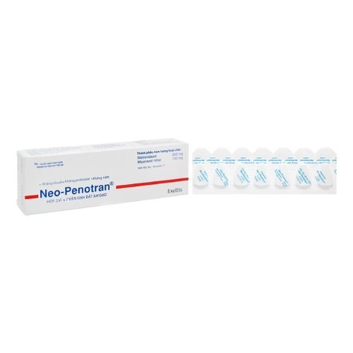Viên đặt âm đạo trị nấm Neo-Penotran hộp 14 viên