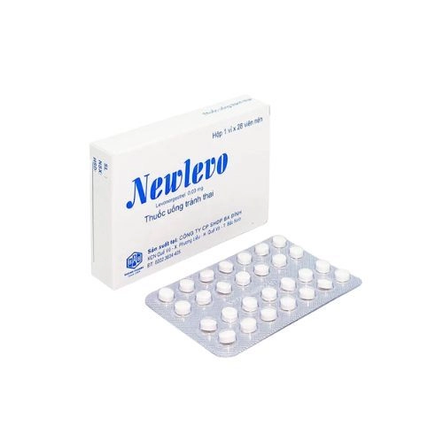 Thuốc tránh thai hằng ngày Newlevo hộp 28 viên nén