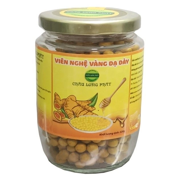 Viên Nghệ Vàng Dạ Dày Châu Long Phát lọ 220g