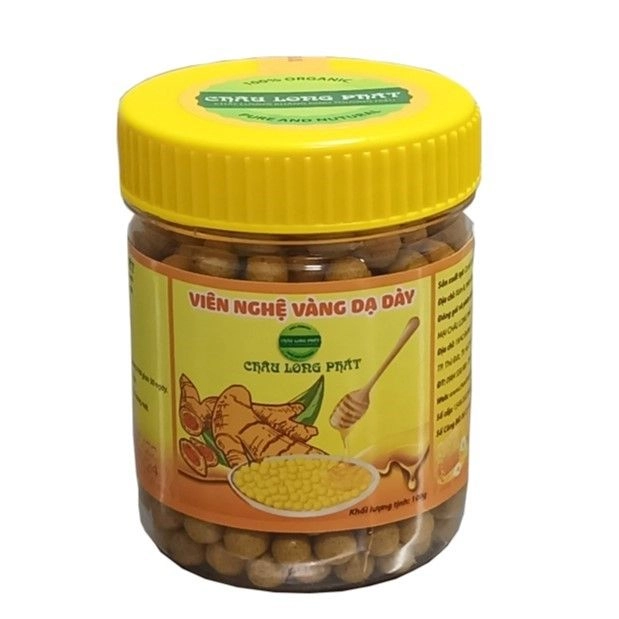Viên Nghệ Vàng Dạ Dày Châu Long Phát lọ 100g