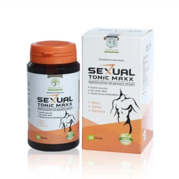 Hỗ trợ tăng cường sinh lý nam giới COMALINA SEXUAL TONIC MAXX hộp 1 lọ x 60 viên