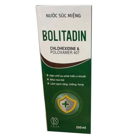 Nước súc miệng BOLITADIN hộp 1 chai 250ml