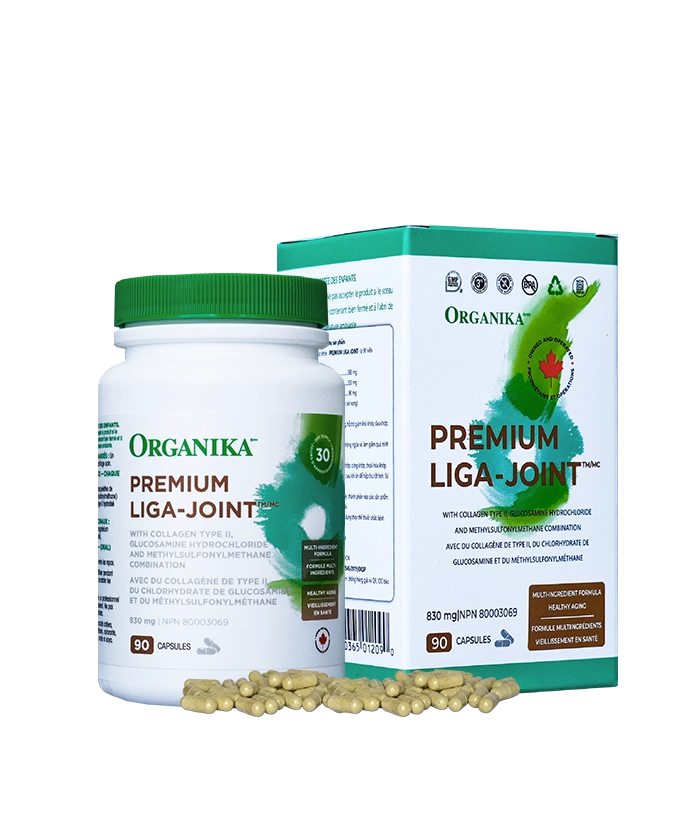 Hỗ trợ bổ khớp, giảm thoái hóa xương  Organika Premium Liga-Joint hộp 1 lọ 90 viên