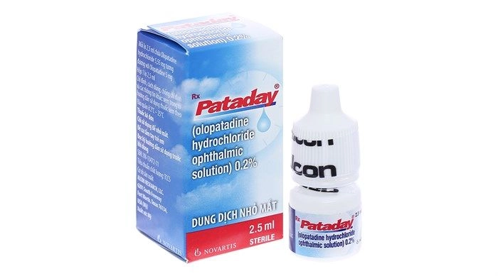 Thuốc nhỏ mắt Pataday Novartis hộp 1 chai 2.5ml