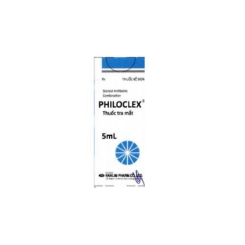 Thuốc tra mắt Philoclex hộp 1 lọ 5ml