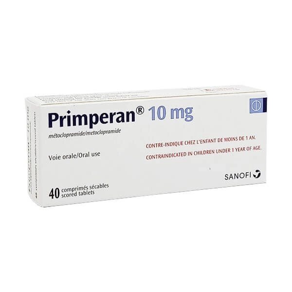 Thuốc chống nôn Primperan 10mg hộp 40 viên