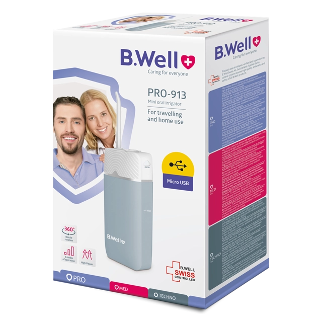 Máy tăm nước B.Well PRO-913 hộp 1 cái
