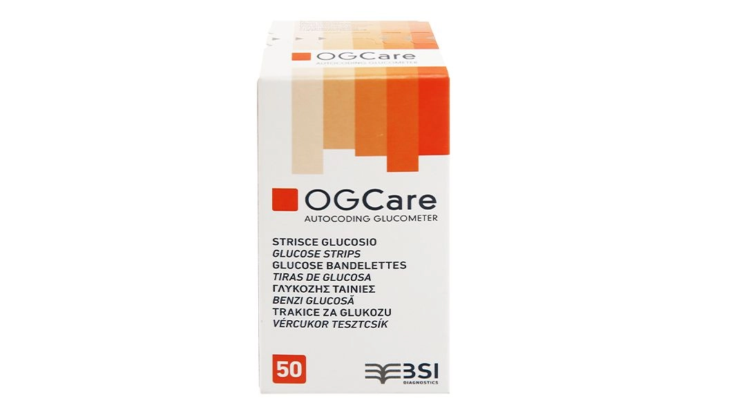 Que thử đường huyết OGCare hộp 50 que