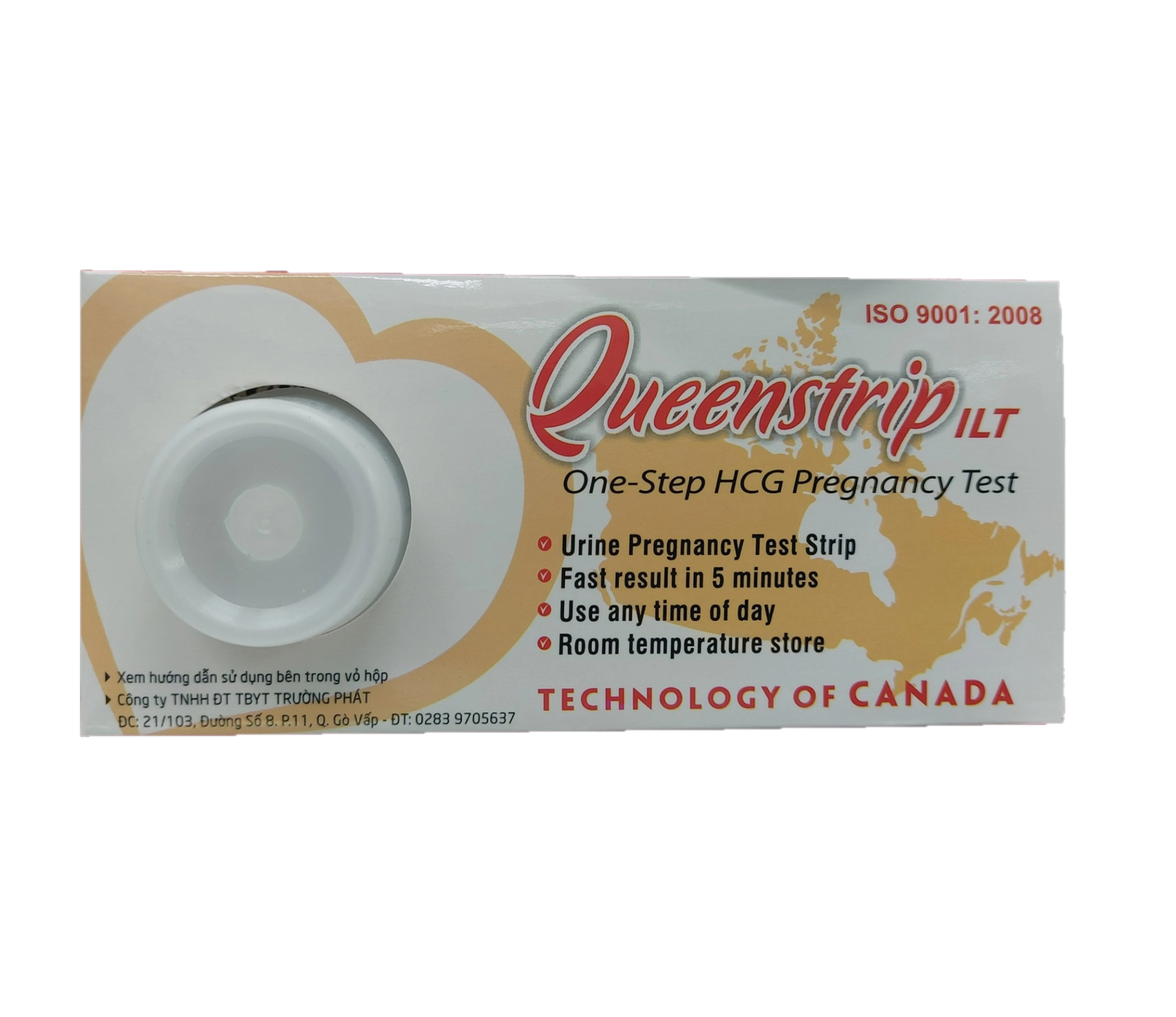 Que thử thai Queenstrip ILT hộp 24 cái