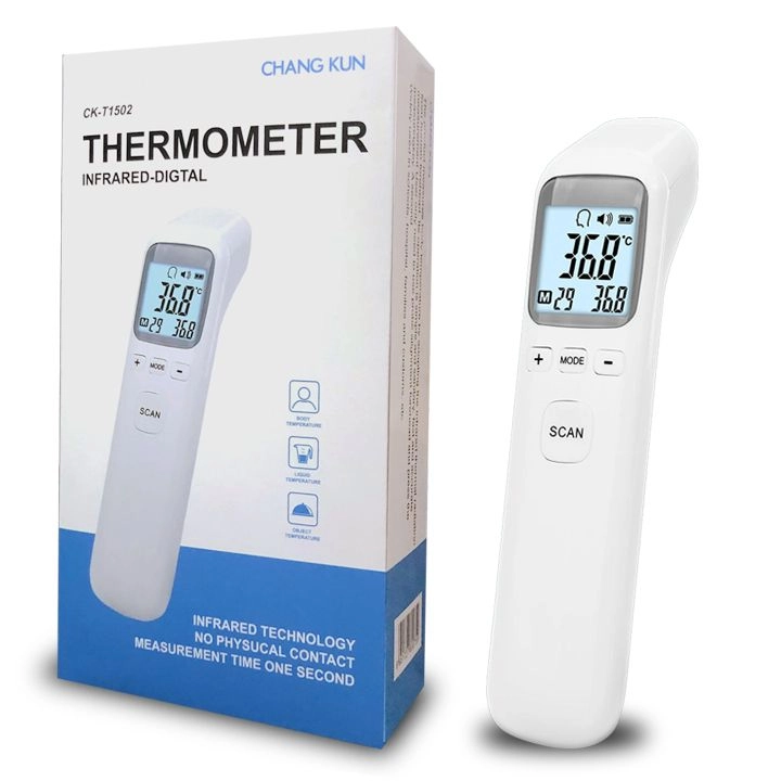 Nhiệt kế hồng ngoại đo trán Infrared Thermometer CK-T1502 hộp 1 cái