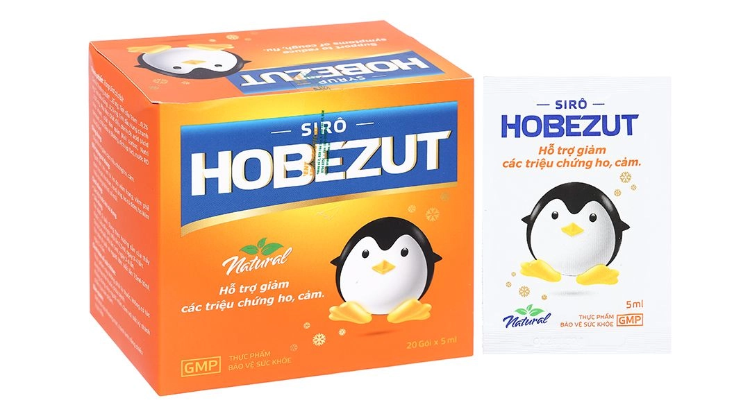 Siro HOBEZUT hộp 20 gói x 5ml