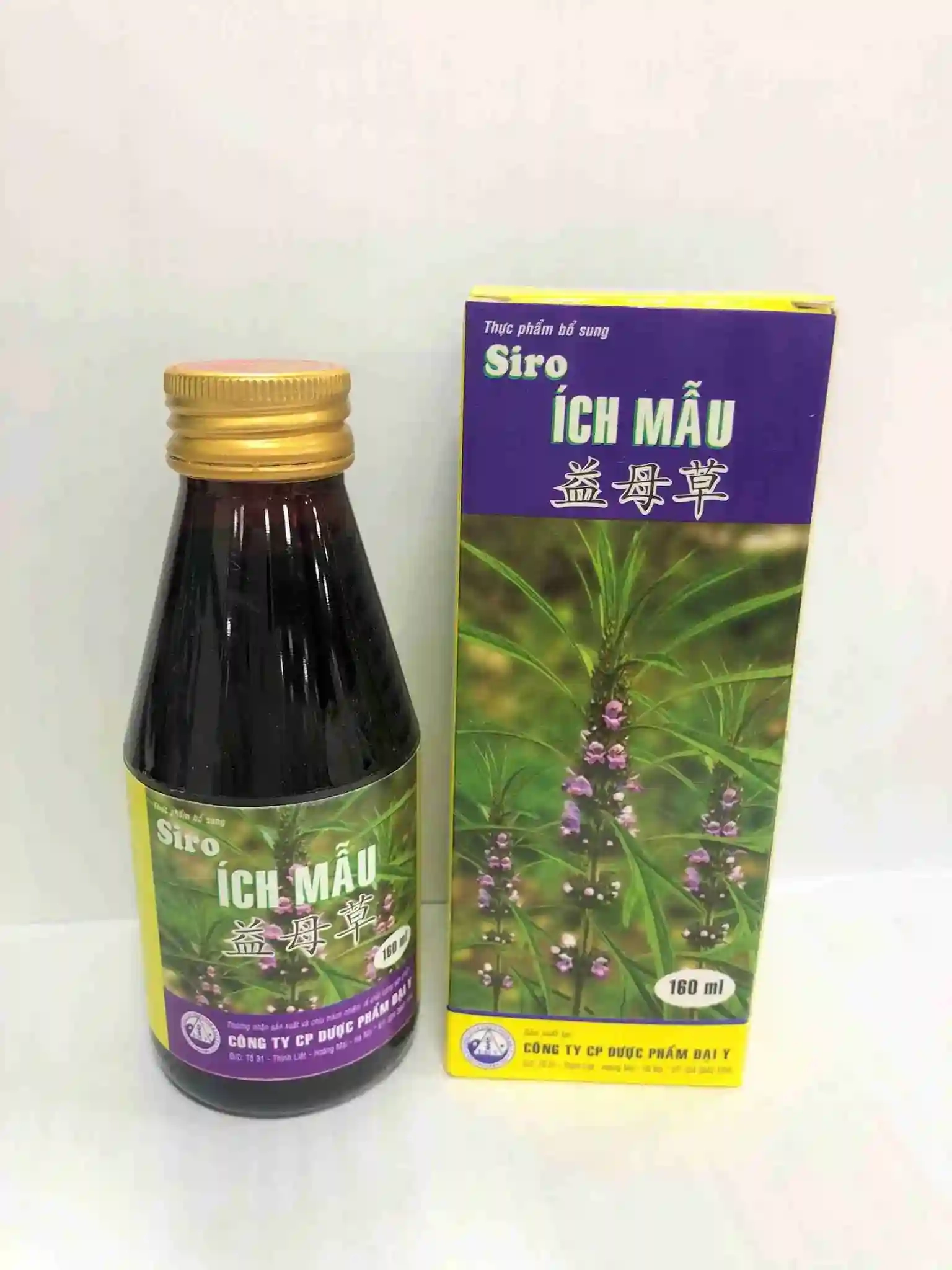 Siro Cao Ích Mẫu (Đại Y) hộp 1 chai 160ml