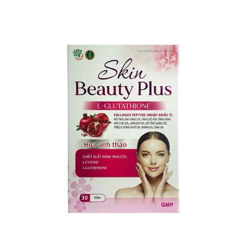Hỗ trợ làm đẹp da, sáng da Skin Beauty Plus hộp 30 viên