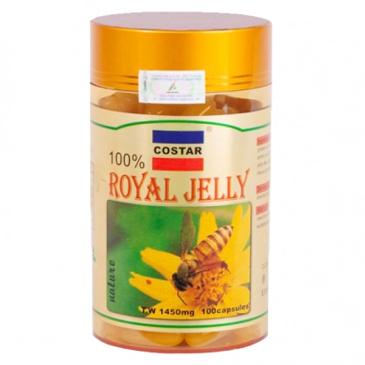 Viên uống sữa ong chúa Costar Royal Jelly lọ 100 viên