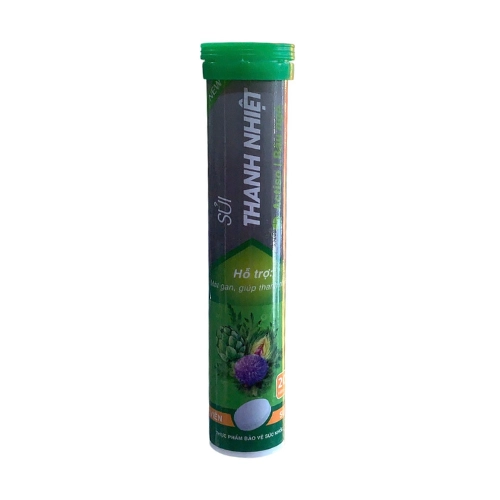 Hỗ trợ mát gan Thanh Nhiệt Ecosun tuýp 20 viên sủi