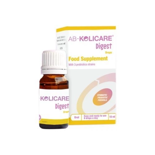 Bổ sung lợi khuẩn, hỗ trợ cải thiện hệ vi sinh đường ruột AB-Kolicare Digest AB-Biotics hộp 1 lọ 10ml