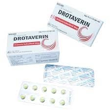 Thuốc chống co thắt cơ trơn Drotaverine 40mg Khapharco hộp 10 vỉ x 10 viên