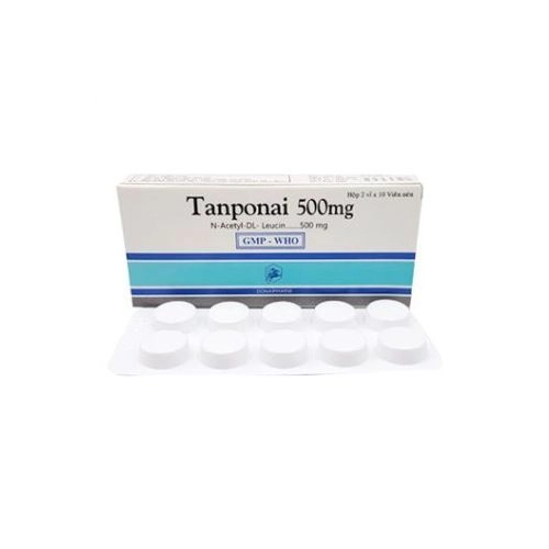 Thuốc trị chóng mặt Tanponai 500mg hộp 30 viên