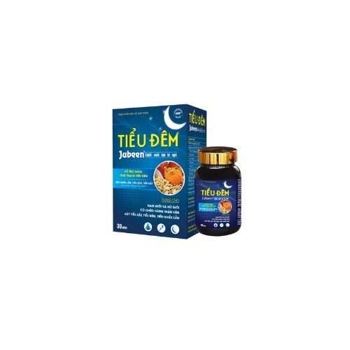 Thuốc hỗ trợ bổ thận Tiểu đêm JUBEEN hộp 1 lọ 30 viên