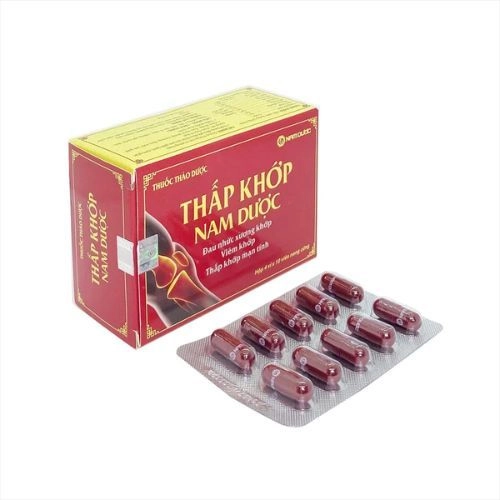 Thuốc thảo dược THẤP KHỚP NAM DƯỢC hộp 4 vỉ x 10 viên