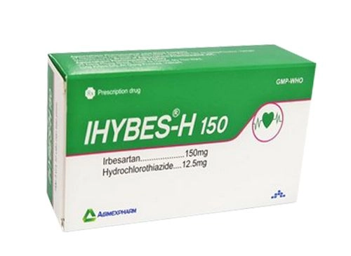 Thuốc điều trị tăng huyết áp Ihybes-H 150mg hộp 3 vỉ x 10 viên