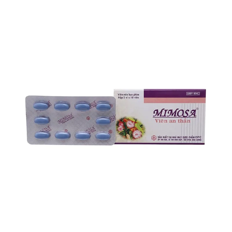 Thuốc an thần Mimosa hộp 50 viên