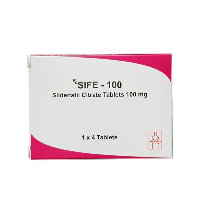 Thuốc trị rối loạn cương dương SIFE - 100 hộp 1 vỉ x 4 viên