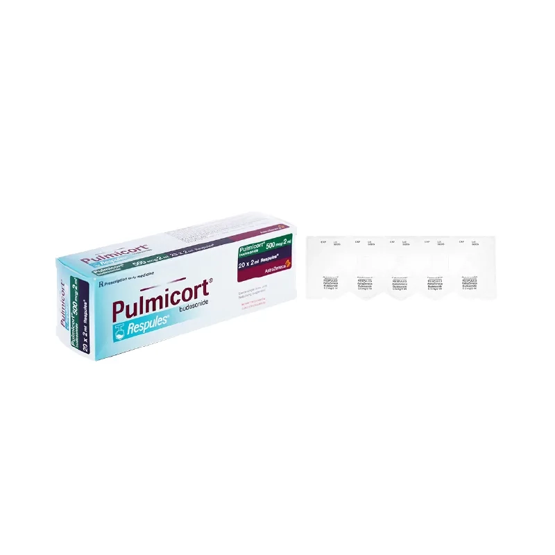 Thuốc khí dung trị hen Pulmicort Respules 500mcg/2ml hộp 20 ống