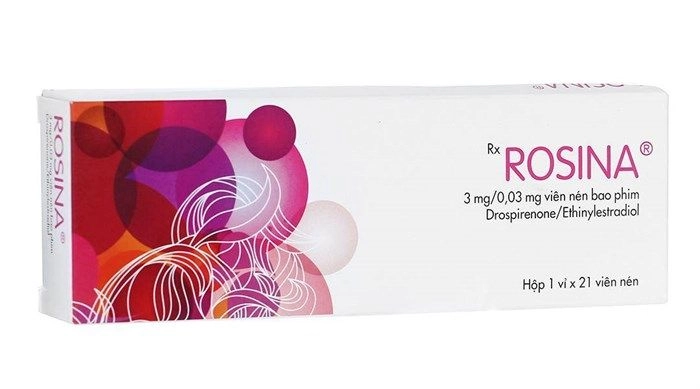 Thuốc tránh thai ROSINA hộp 1 vỉ x 21 viên