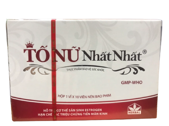 Viên uống hỗ trợ sinh lý nữ TỐ NỮ Nhất Nhất hộp 1 vỉ x 10 viên