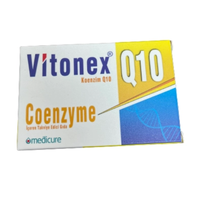 Tăng cường sức khỏe tim mạch Vitonex Q10 hộp 3 vỉ x 10 viên