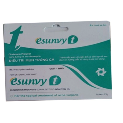 Gel trị mụn Esunvy T hộp 1 tuýp 25g