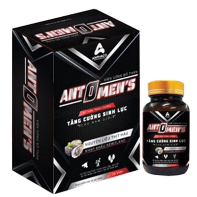 Viên Uống Bổ Thận ANTOMEN’S hộp 30 viên