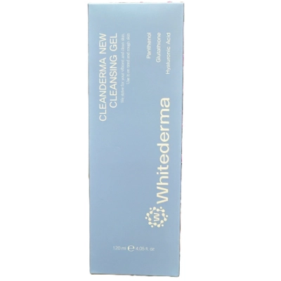 Sữa rửa mặt WHITEDERMA CLEANDERMA NEW CLEANSING GEL hộp 1 tuýp 120ml