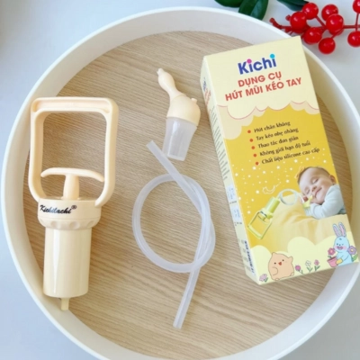 Dụng cụ hút mũi kéo tay Kichi hộp 1 bộ