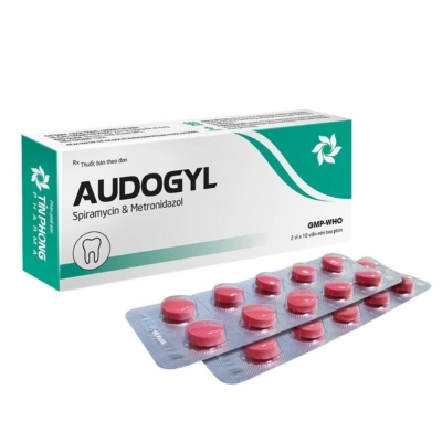 Thuốc kháng sinh Audogyl hộp 2 vỉ x 10 viên