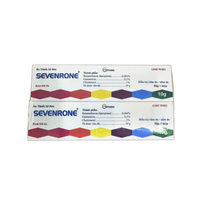 Thuốc bôi trị nấm viêm da SEVENRONE tuýp 10g