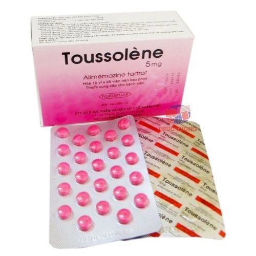 Thuốc chống dị ứng Toussolène hộp 250 viên