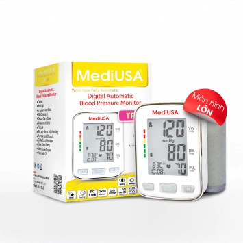 Máy đo huyết áp cổ tay MediUSA TP-99 hộp 1 cái