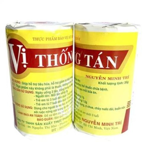 Thực phẩm bảo vệ sức khỏe Vị THỐNG TÁN gói 35g bột thuốc