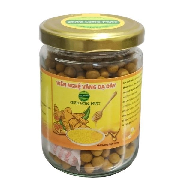 Viên Nghệ Vàng Dạ Dày Châu Long Phát lọ 130g