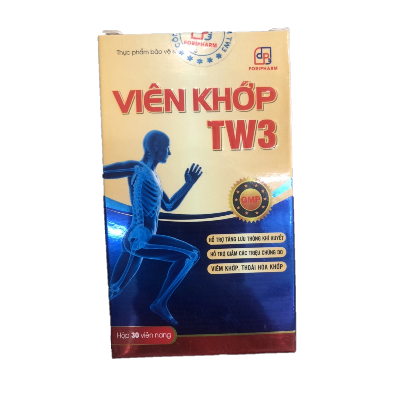 Hỗ trợ giảm viêm khớp, thoái hóa khớp Viên Khớp TW3 hộp 1 lọ 30 viên
