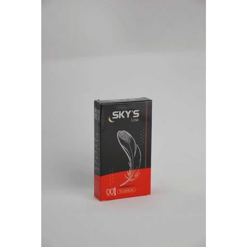 Bao cao su  Sky's Line siêu mỏng 0.01 hộp 10 cái