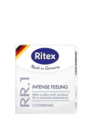 Bao cao su cảm xúc mãnh liệt Ritex RR.1 Intense Feeling hộp 3 cái